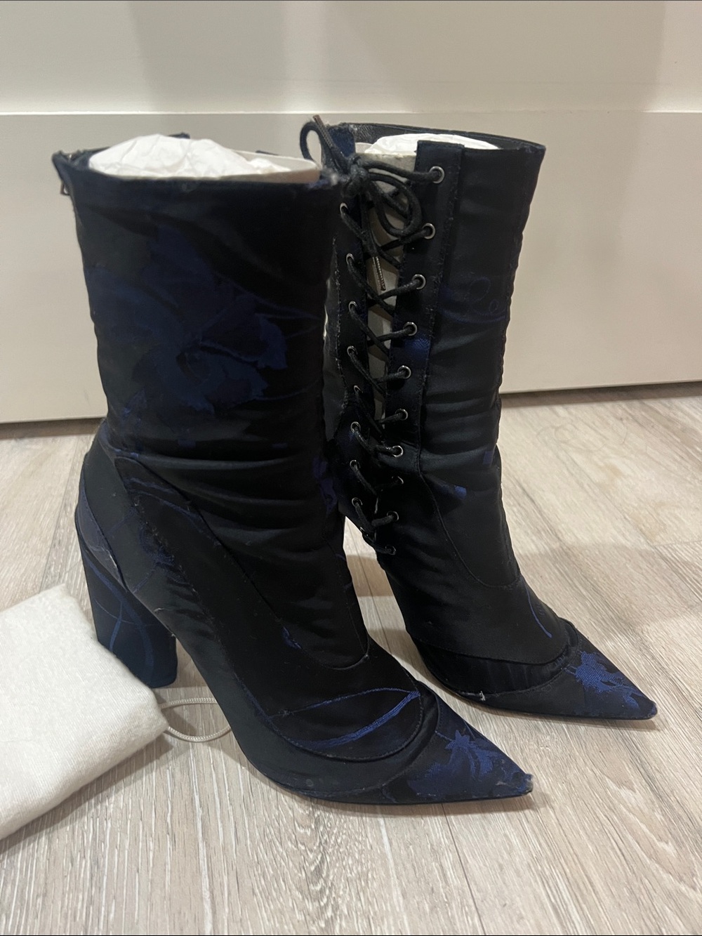 Dior Raf Simons Trianon Jacquard Boot - Picture 2 of 4